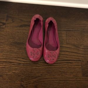 Pink Tory Burch Flats Size 7.5